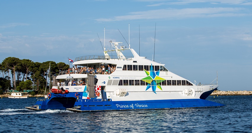 Katamaran Prince of Venice Prins van De Catamaran van Venetië