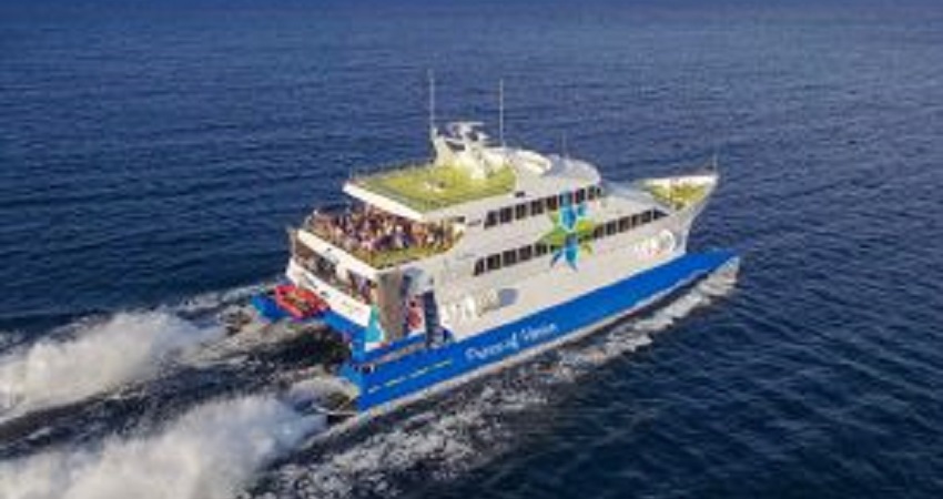 Prince of Venice iz zraka Prins van De Catamaran van Venetië