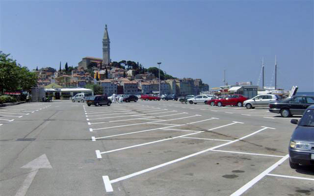 Valdibora parking Pieren in Piran