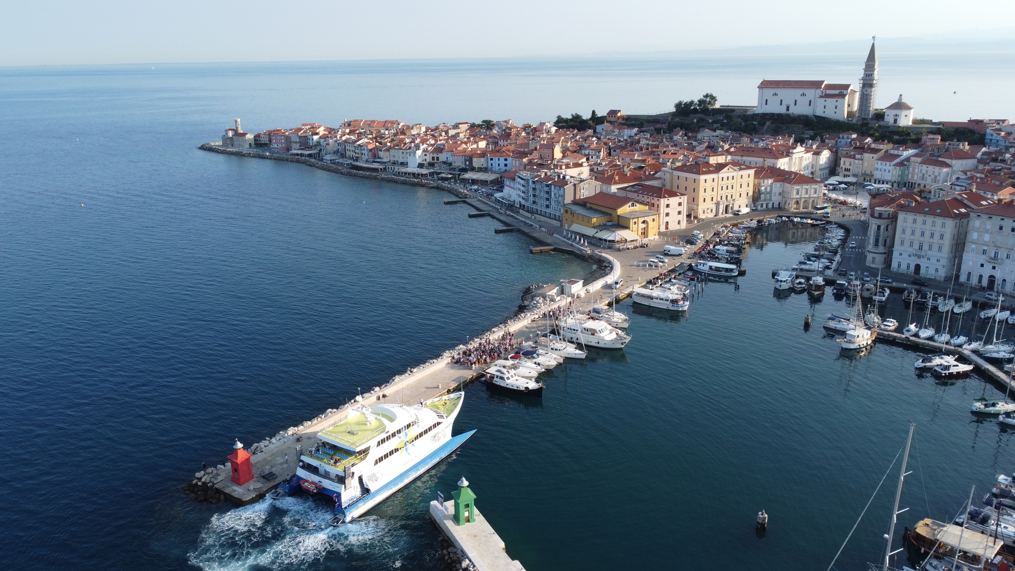 Pieren in Piran